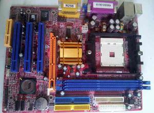 Tarjeta Madre Biostar Km800-m7a / Cpu Amd Sempron