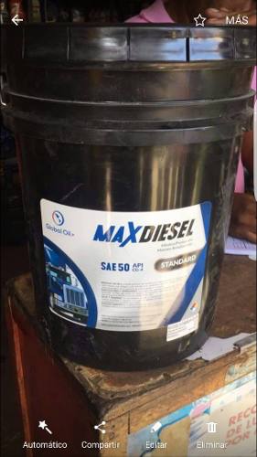 Aceite Diesel Sae 50 Maxdiesel