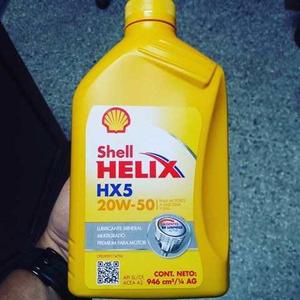 Aceite Shell Helix 15ww50 Mineral Para Motor