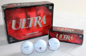 Caja De 3 Pelotas De Golf Ultra Competition