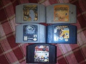 Cartuchos Para Nintendo 64 Usados Pero En Buen Estado