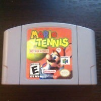 Cinta De Videojuego Nintengo 64 Mario Tennis