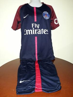 Conjunto Uniforme Del Paris Saint Germain Psg Niños Neymar