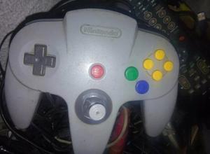 Control Color Gris Para Nintendo 64 Usado