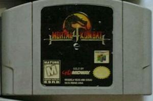 Juego Para Nintendo 64 Mortal Kombat 4