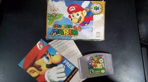 Mario 64 Juego Caja Manual