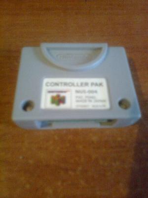 Memory Card Para Nintendo 64,original