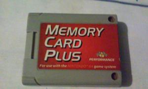 Menory Card Para Nintendo 64