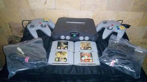Nintendo 64 Con 4 Juegos