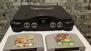 Nintendo 64 + Control + Juegos Y Accesorios