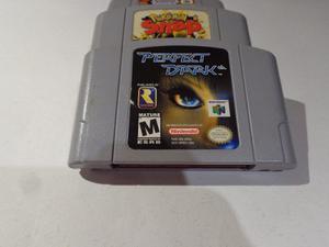 Nintendo 64 Perfect Dark Juego Perfectas Condiciones