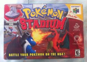 Nintendo 64 - Pokemon Stadium (completo Con Transfer Pack)