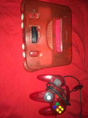 Nintendo 64 Rojo