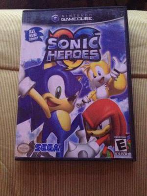 Sonic Heroes Juego De Nintendo Gamecube