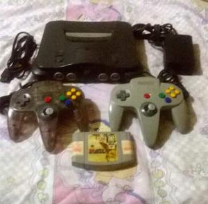 Super Nintendo 64 Consola +2 Controles+ Cables + 1 Juego