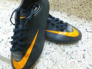 Tacos Zapatos De Futbol Nike Mercurial 22.5 Cm No-