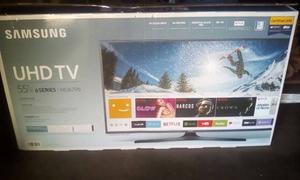 Tv Samsung De 55 Pulgadas Uhd Tv Serie 6 4k Mu)