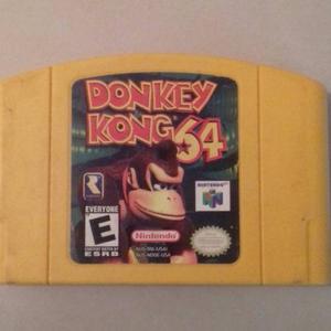 Vendo Cinta Donkey Kong 64 Como Nueva