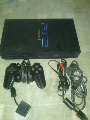 Play Station 2 + 1 Control + 10 Juegos + Chipeo