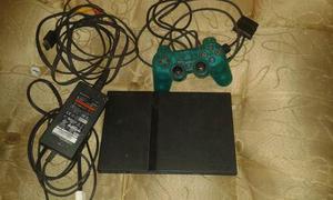 Playstation 2 En Perfecto Estado Con Cables + Control
