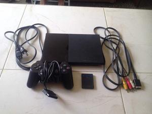 Playstation 2 Slim + Control + Memory Card 8mb + 64 Juegos