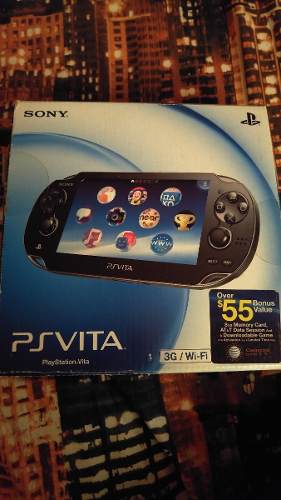 Ps Vita 3g/wifi 8gb + Accesorios