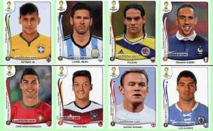 Barajitas Del Álbum Panini Del Mundial Brasil 