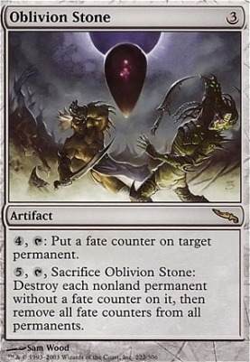 Carta Magic The Gathering - Oblivion Stone