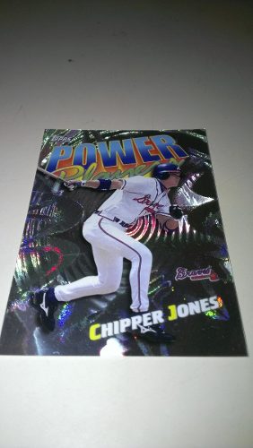 Chipper Jones--barajita Topps Especial  Set Power