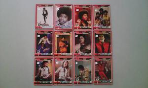 Coleccion Tarjetas, Barajitas De Michael Jackson Rey Del Pop