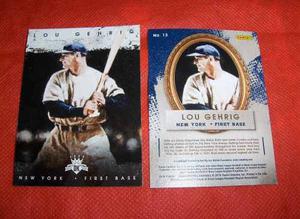Cv  Donruss Diamond Kings #13 Lou Gehrig Yankees Hof