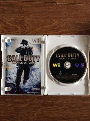 Juego De Wii. Call Of Duty. Nuevo.