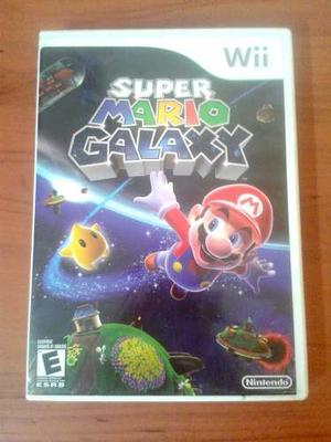 Juego De Wii Super Mario Galaxy Original Con Manual Usado