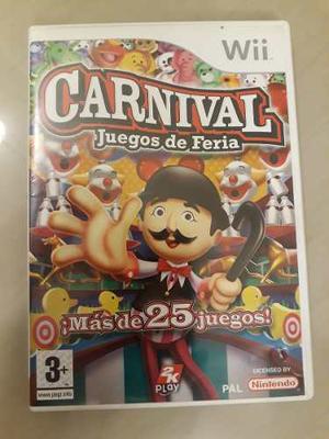 Juego Wii Original Ce Carnival Juegos De Feria