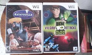Juegos De Wii 100% Originales, En Su Caja Y Con Manuales