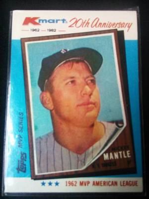 Mickey Mantle Topps  Kmart
