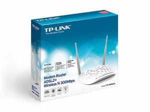Modem Router Inalámbrico Tp-link Td-n Adsl2+ Aba300mbps