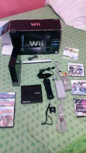 Nintendo Wii Con 10 Juegos Adicionales...