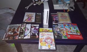 Nintendo Wii, Original, Chipeado, Con Juegos Y Accesorios