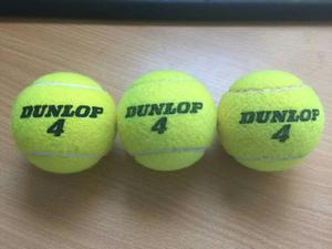 Pelotas De Tennis Dunlop Juego De 3