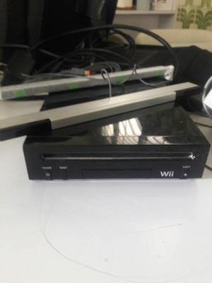 Wii Black Original 3 Controles Y Bolso