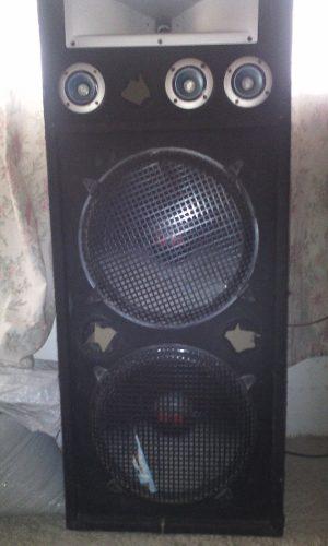 2 Cajones De Sonido. 2 Bajos 15 Pulgadas. Dk