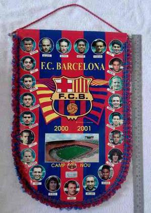 Banderines Del Barca  Para Coleccion Y Fanaticos