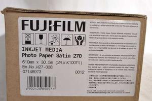 Bobina Fujifilm Papel Fotografico Para Plotter