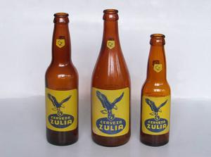 Botellas De Cerveza Zulia De Coleccion