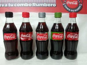 Coca Cola - Set De 5 Botellas Colombianas De Coleccion