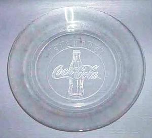 Platos Hondos Transparentes De Colección Coca-cola