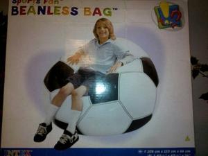 Puff Inflable Sport Fan. Beanless Bag