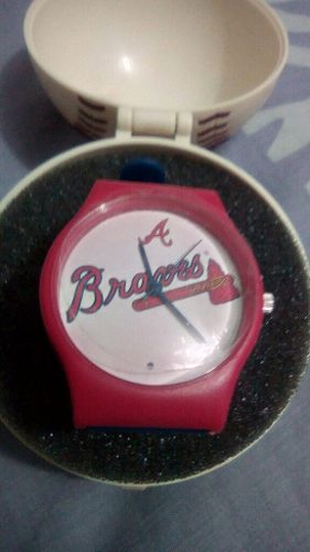 Reloj Coleccionable Mlb Bravos De Atlanta Parmalat