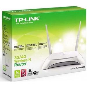 Router Wifi Tp-link Mr (aba O Inter) + Usb 3g/4g 300mbps